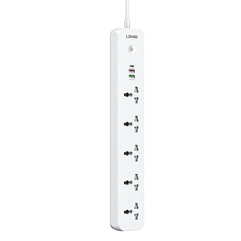 LDNIO SC5319 - 5 Way Universal Multi Protection Power Socket
