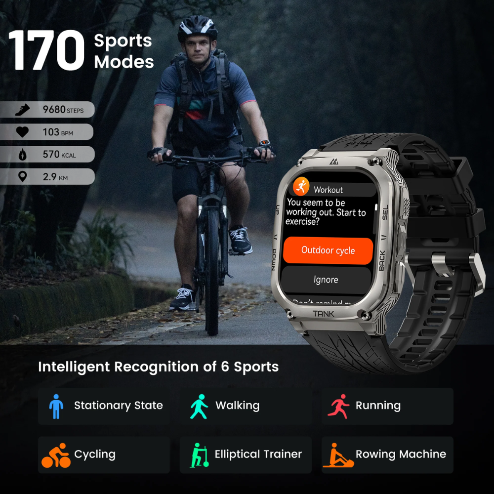 KOSPET TANK M3 Smartwatch - Image 6